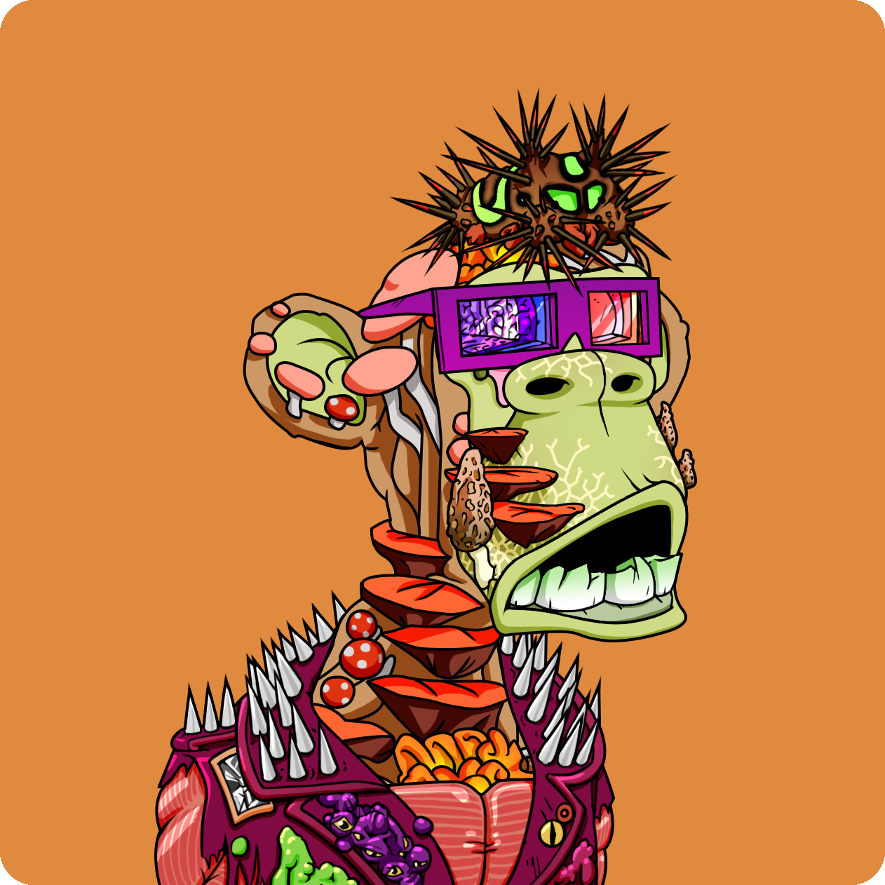 Yuga Labs - Mutant Ape Yacht Club - NFT # 17890