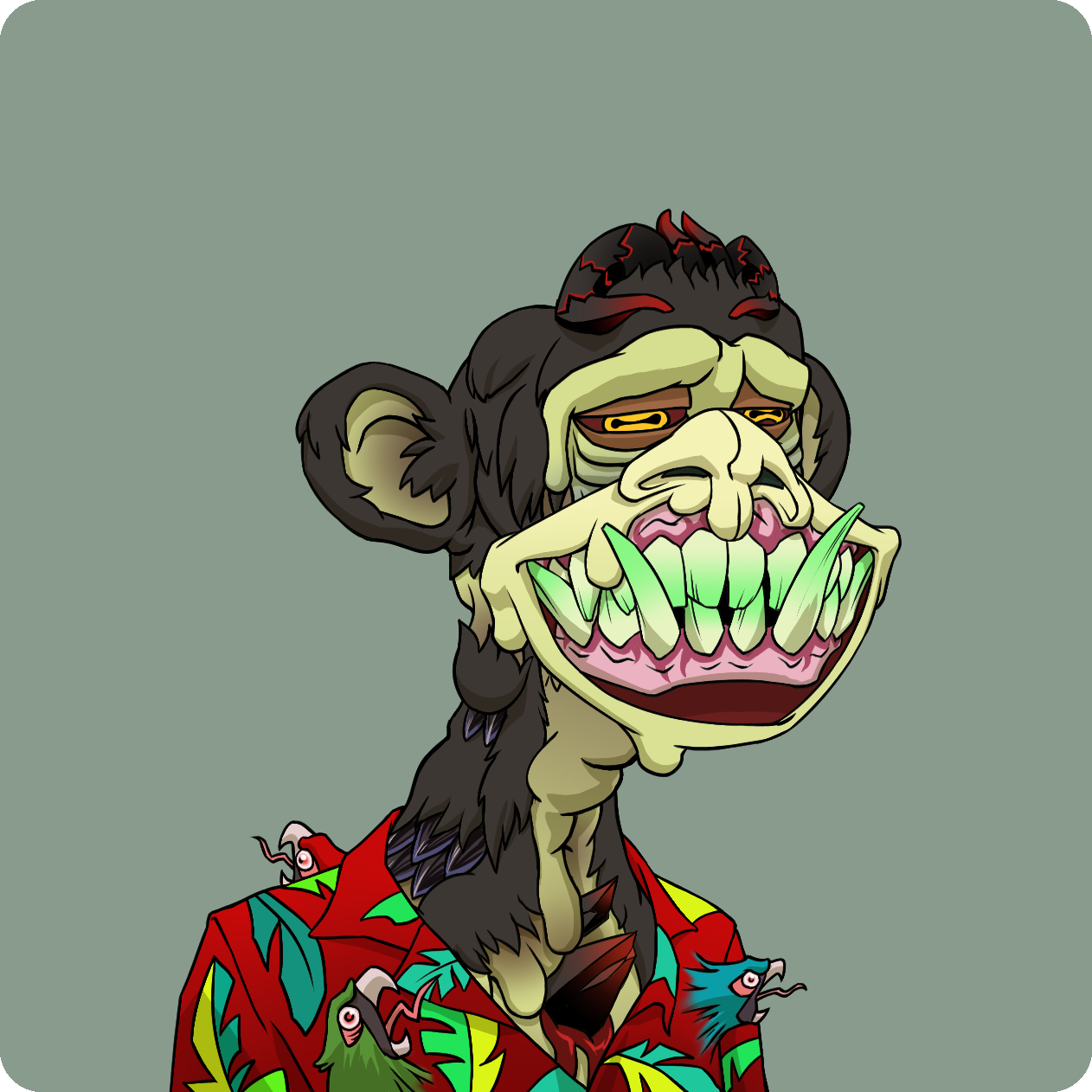 Yuga Labs - Mutant Ape Yacht Club - NFT # 5324