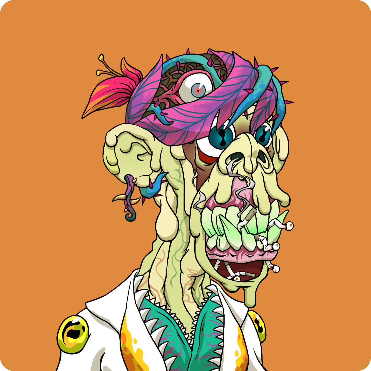 Yuga Labs - Mutant Ape Yacht Club - NFT # 27185