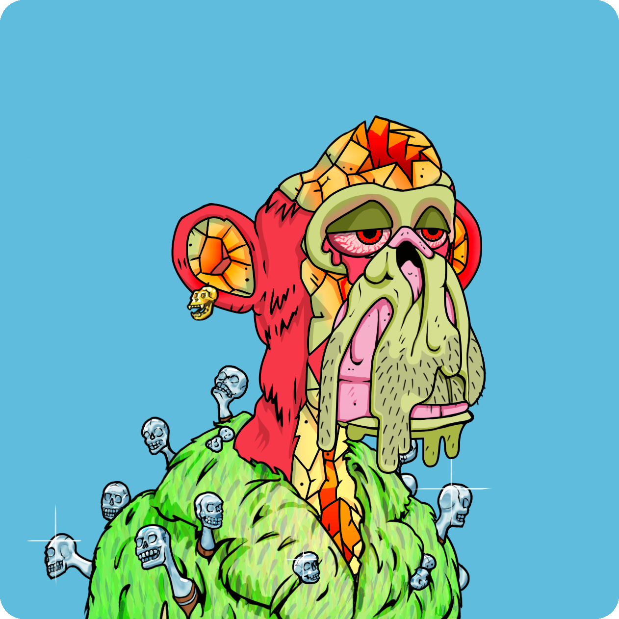 Yuga Labs - Mutant Ape Yacht Club - NFT # 11124