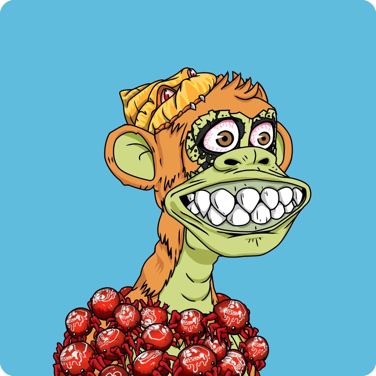 Yuga Labs - Mutant Ape Yacht Club - NFT # 12822