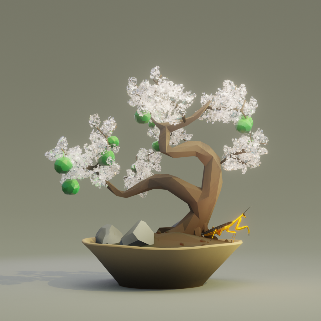 ZENFT Garden Society - Bonsai - Bonsai #324 - NFT # 324