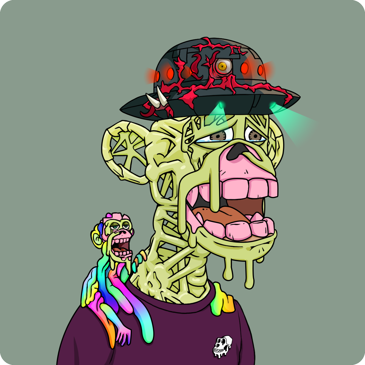 Yuga Labs - Mutant Ape Yacht Club - NFT # 1285