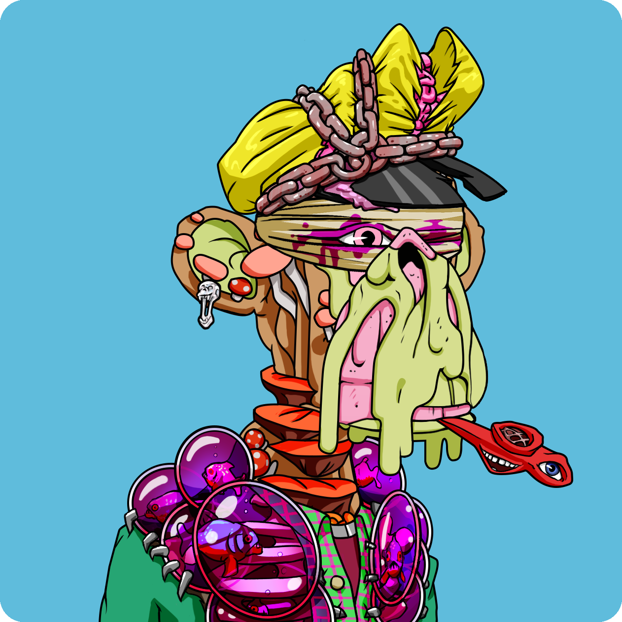 Yuga Labs - Mutant Ape Yacht Club - NFT # 13676