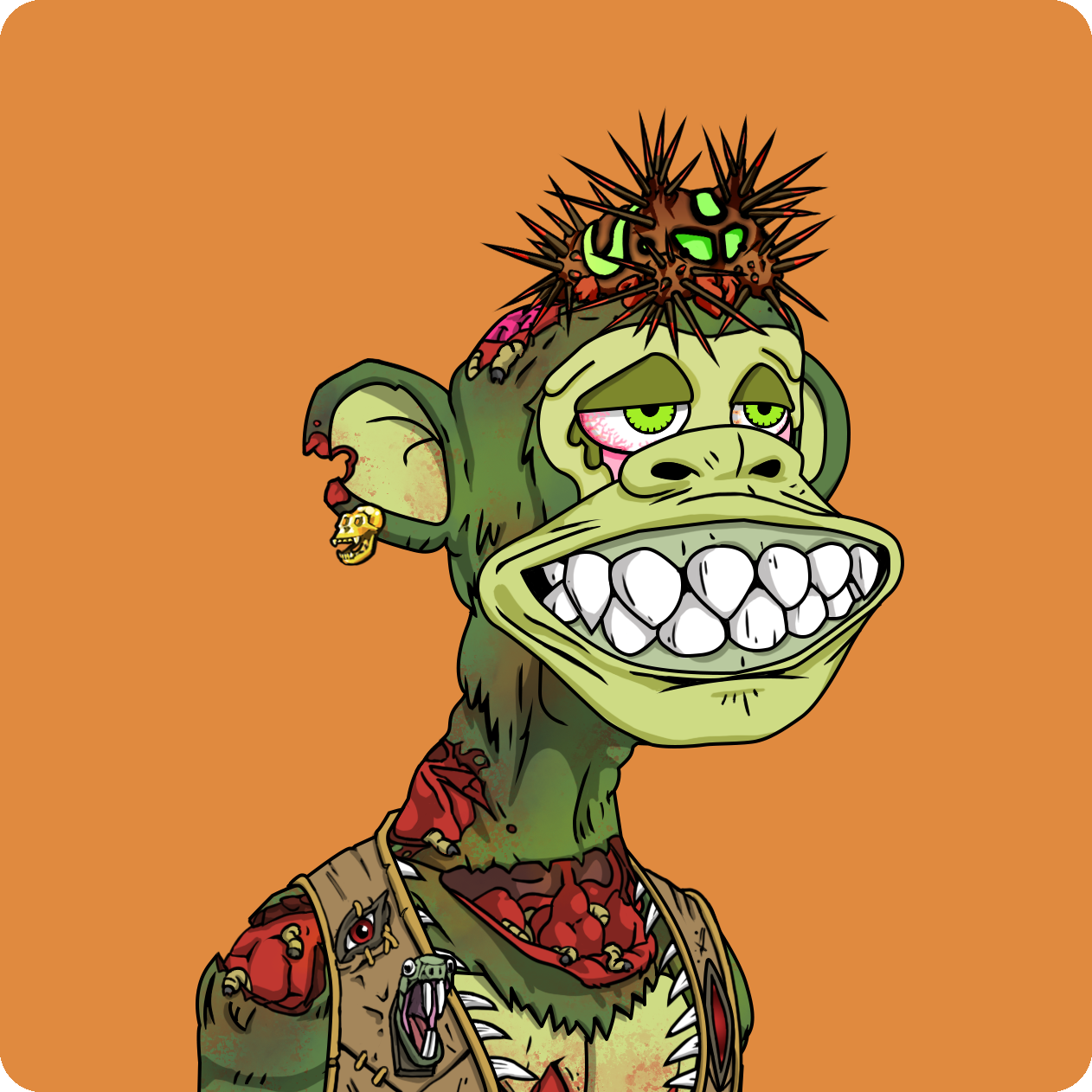 Yuga Labs - Mutant Ape Yacht Club - NFT # 553