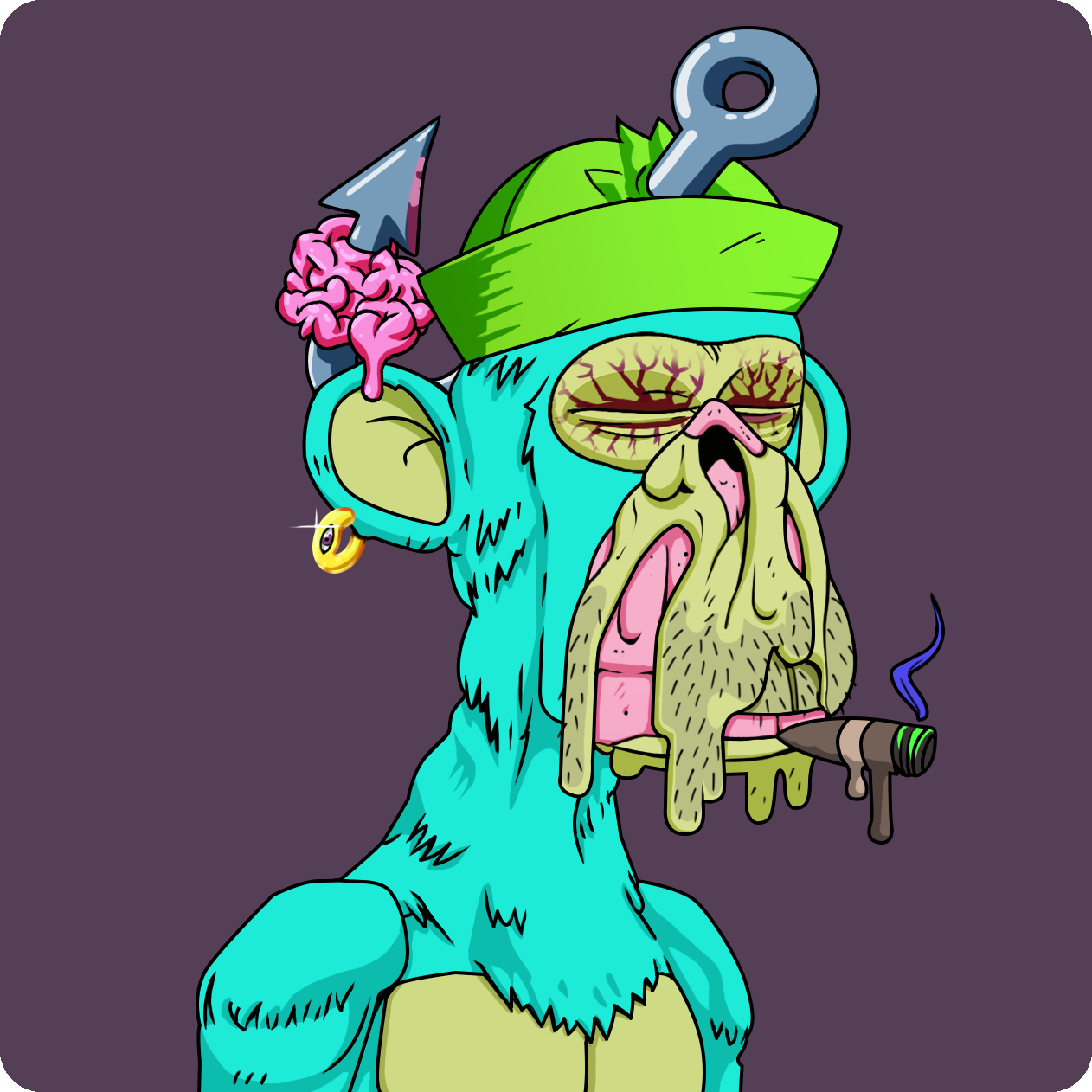 Yuga Labs - Mutant Ape Yacht Club - NFT # 8184