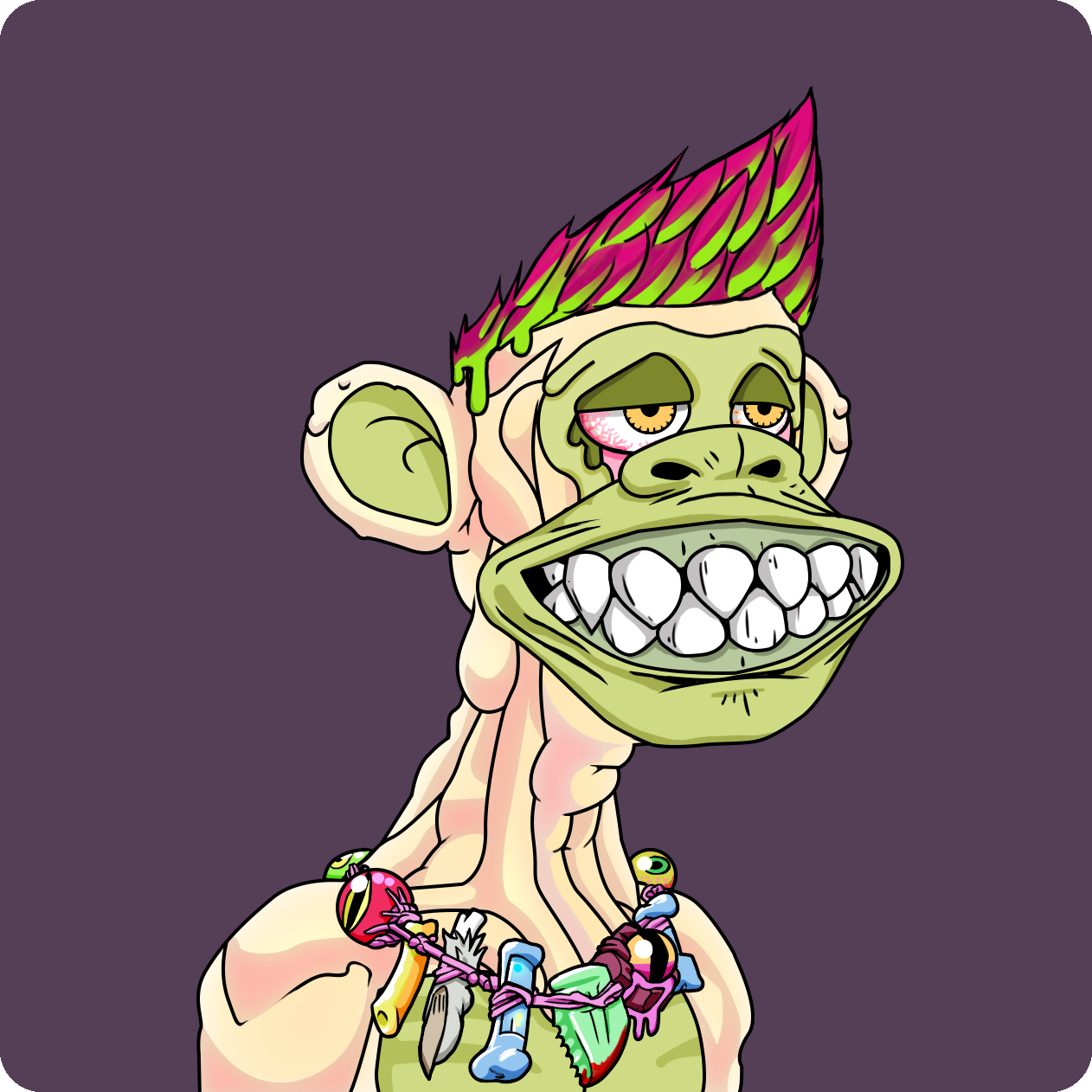 Yuga Labs - Mutant Ape Yacht Club - NFT # 1173