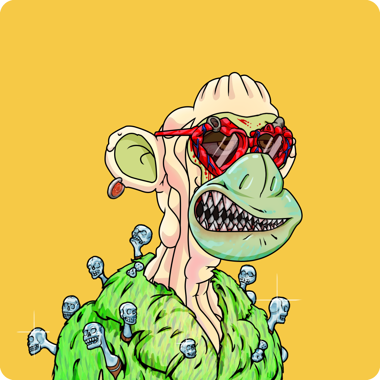 Yuga Labs - Mutant Ape Yacht Club - NFT # 21316