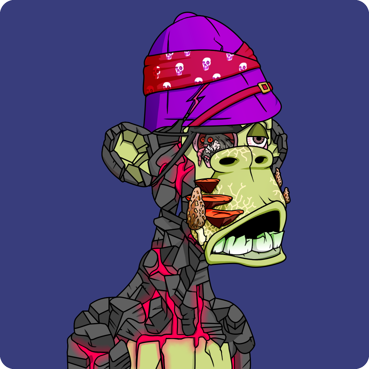 Yuga Labs - Mutant Ape Yacht Club - NFT # 12876