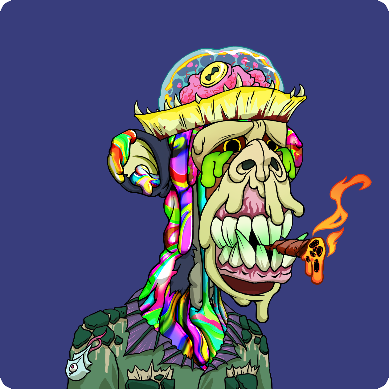 Yuga Labs - Mutant Ape Yacht Club - NFT # 10589