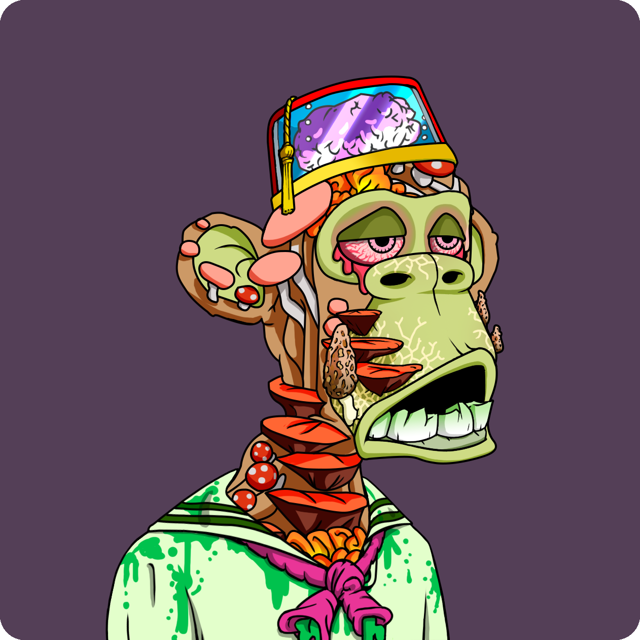 Yuga Labs - Mutant Ape Yacht Club - NFT # 7080