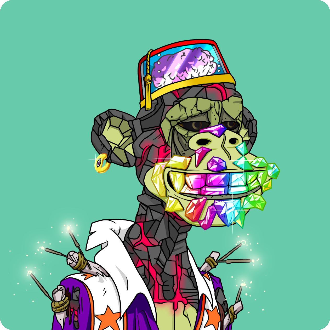 Yuga Labs - Mutant Ape Yacht Club - NFT # 6