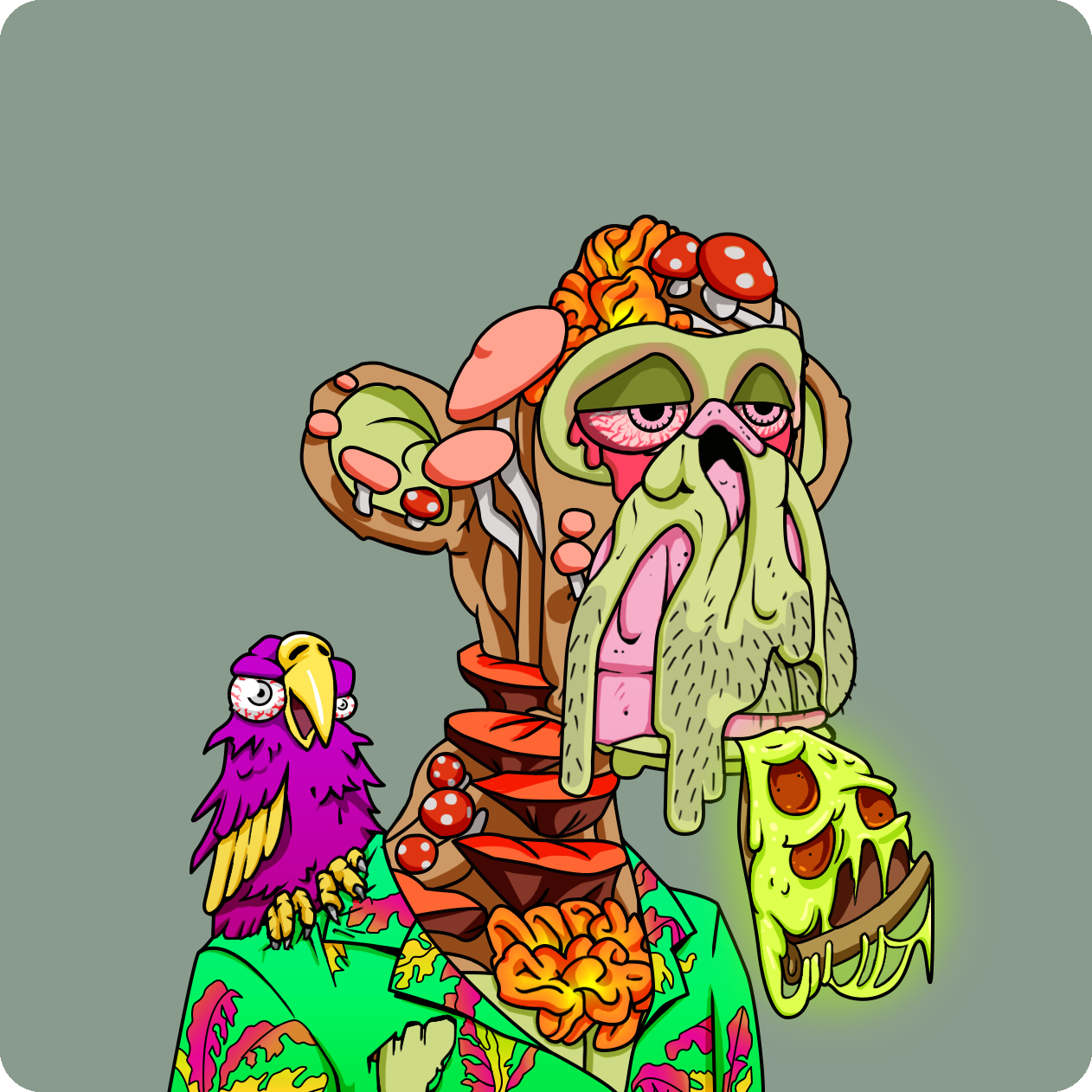 Yuga Labs - Mutant Ape Yacht Club - NFT # 7907