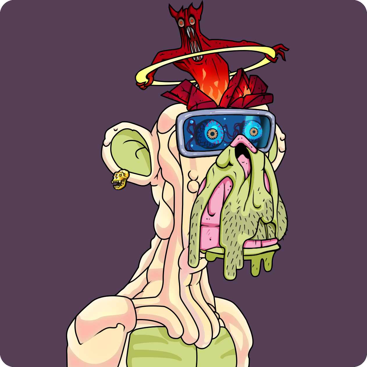 Yuga Labs - Mutant Ape Yacht Club - NFT # 13406