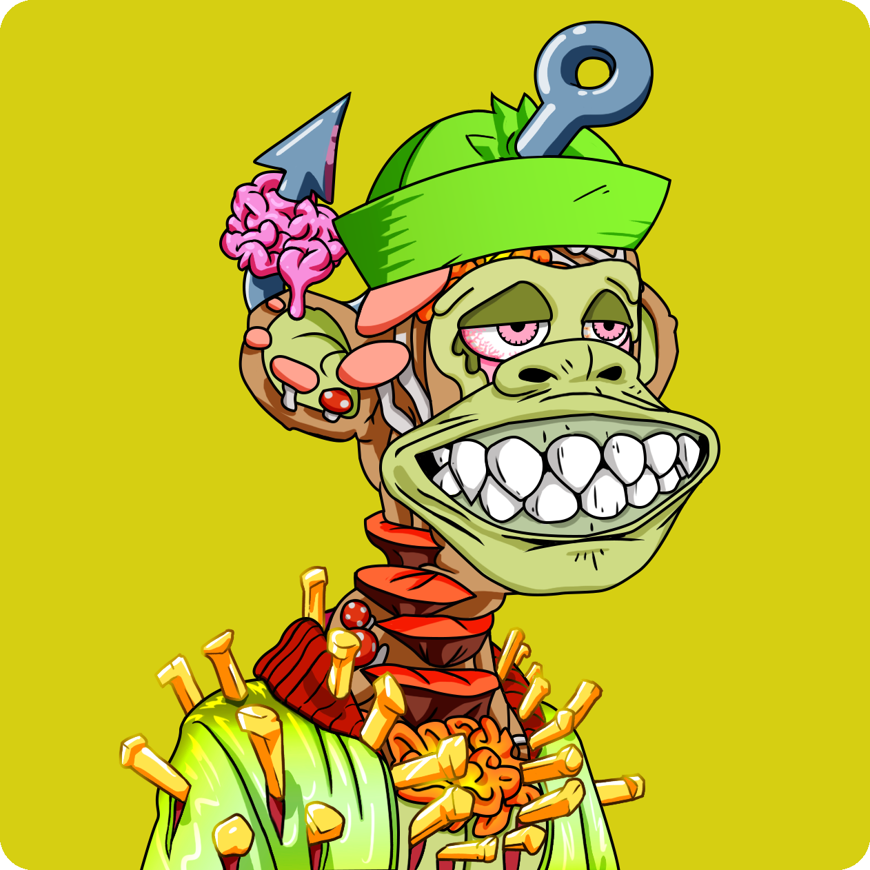 Yuga Labs - Mutant Ape Yacht Club - NFT # 1336