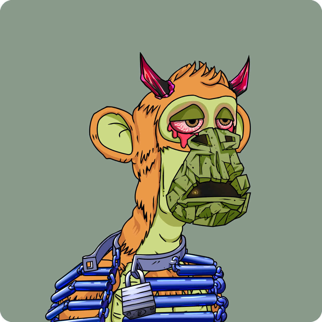 Yuga Labs - Mutant Ape Yacht Club - NFT # 13740