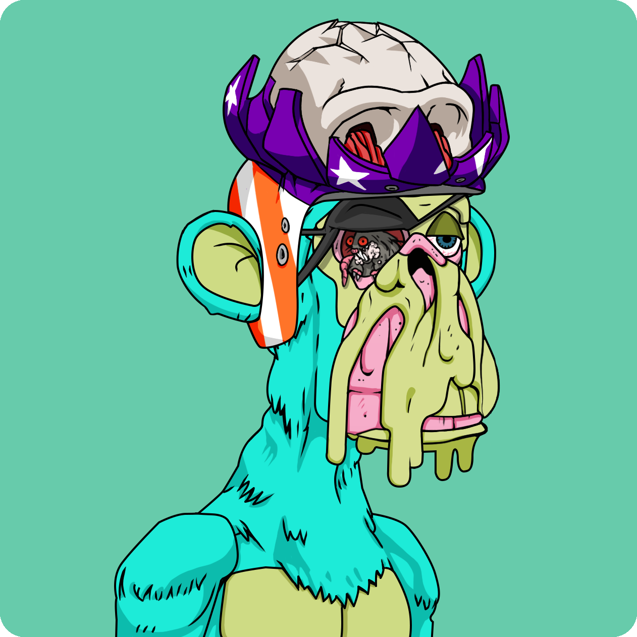 Yuga Labs - Mutant Ape Yacht Club - NFT # 17822