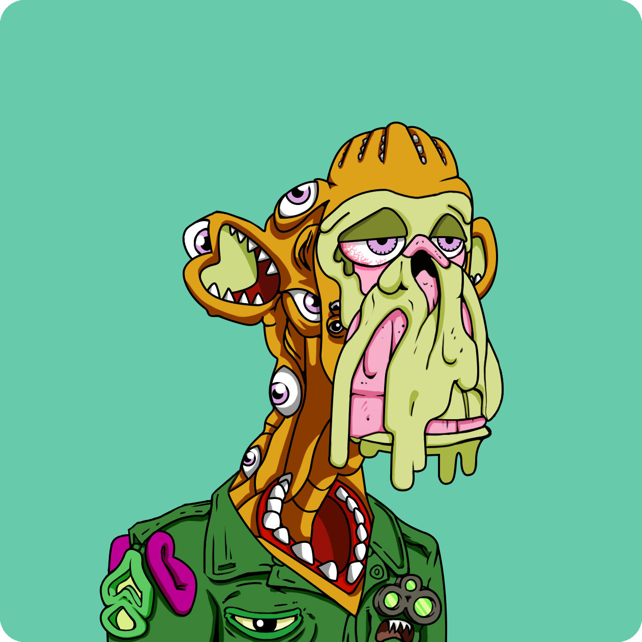 Yuga Labs - Mutant Ape Yacht Club - NFT # 21070