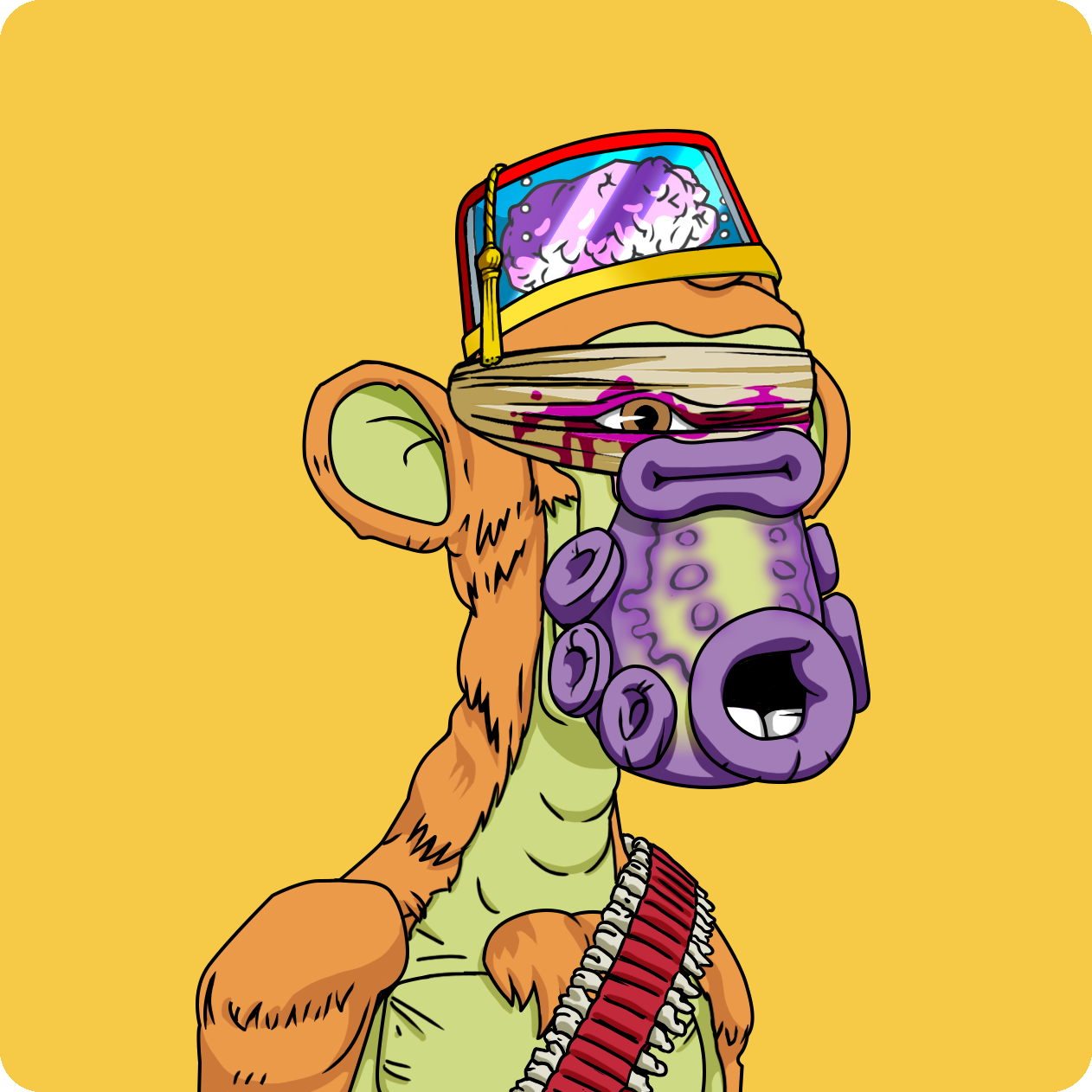 Yuga Labs - Mutant Ape Yacht Club - NFT # 4491