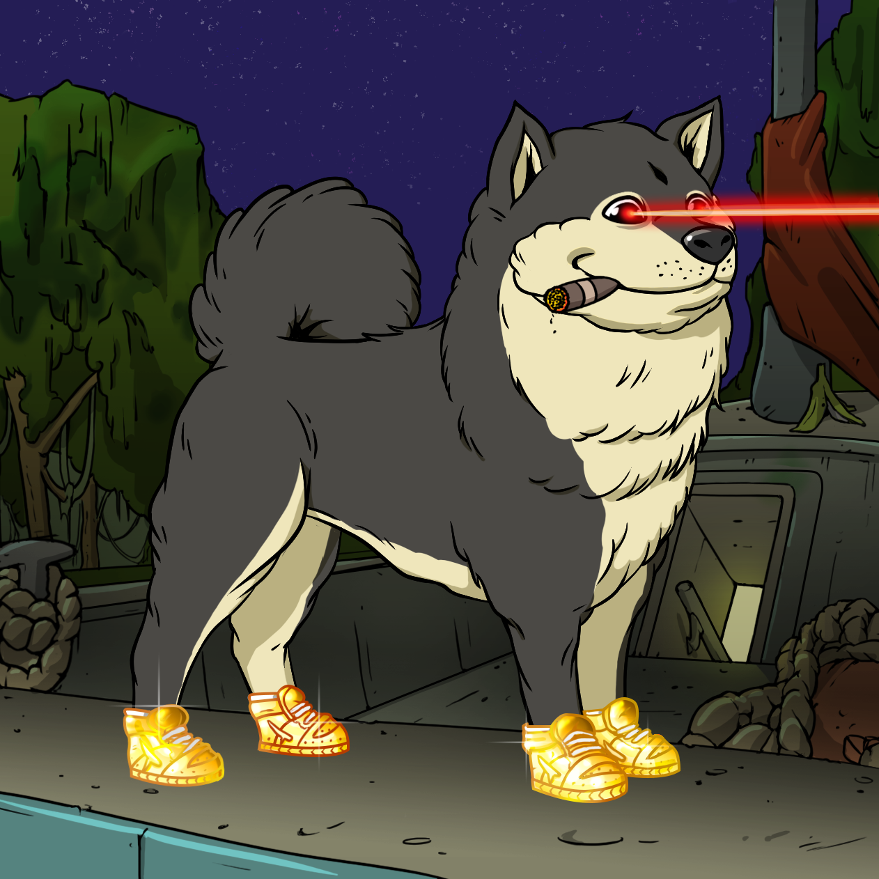 Yuga Labs - Bored Ape Kennel Club - NFT # 9666