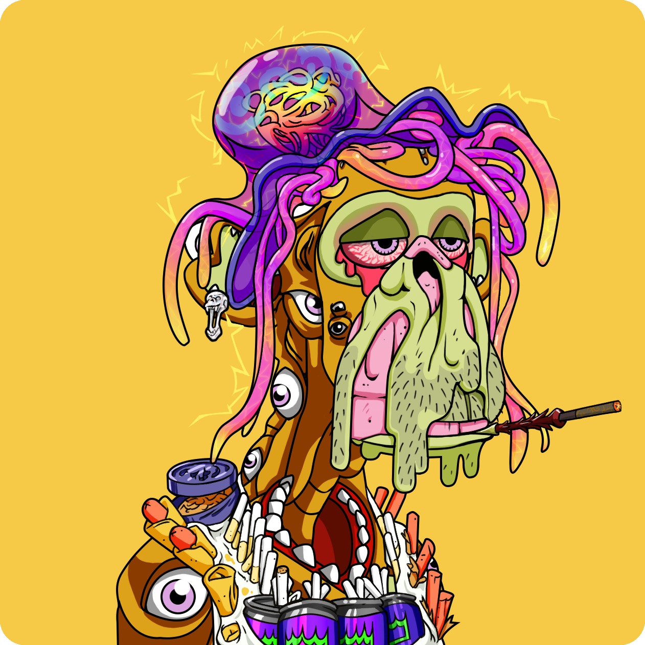 Yuga Labs - Mutant Ape Yacht Club - NFT # 8453