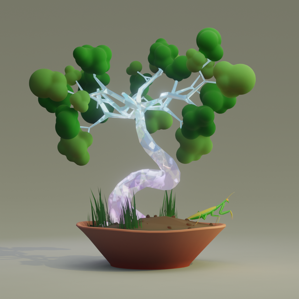 ZENFT Garden Society - Bonsai - Bonsai #8513 - NFT # 8513