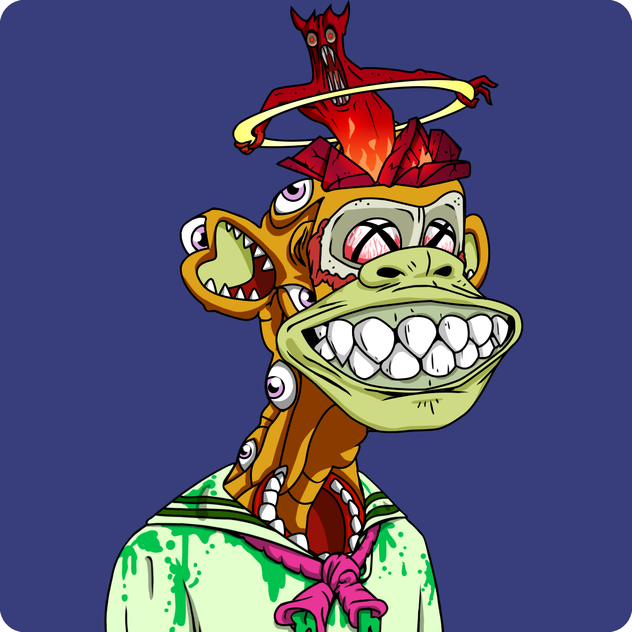 Yuga Labs - Mutant Ape Yacht Club - NFT # 1640