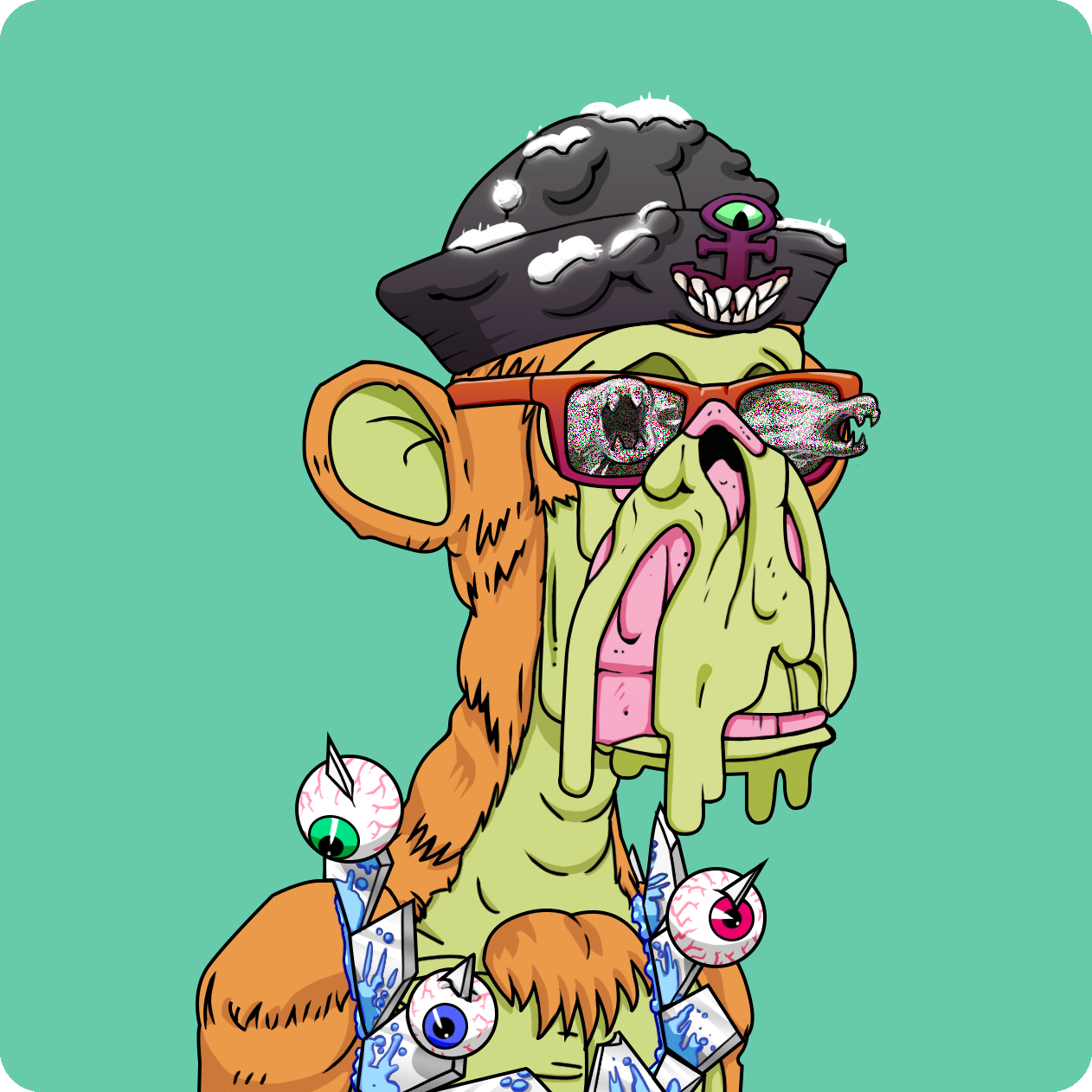 Yuga Labs - Mutant Ape Yacht Club - NFT # 8202