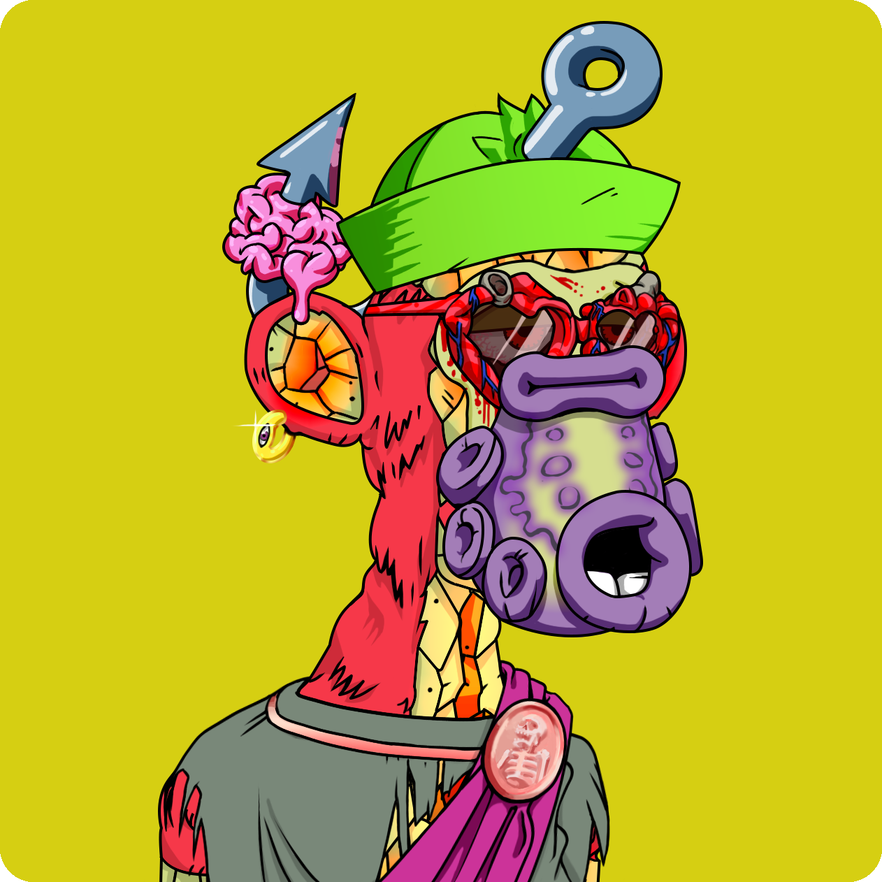 Yuga Labs - Mutant Ape Yacht Club - NFT # 25072