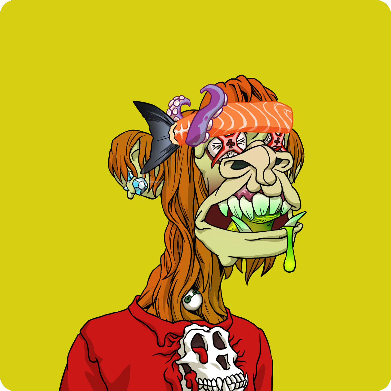 Yuga Labs - Mutant Ape Yacht Club - NFT # 1655