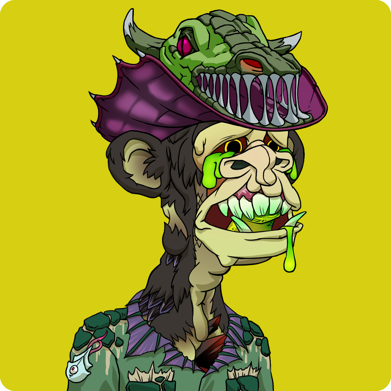 Yuga Labs - Mutant Ape Yacht Club - NFT # 13511