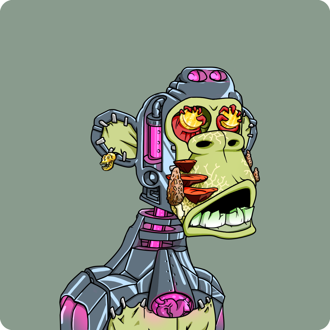 Yuga Labs - Mutant Ape Yacht Club - NFT # 13724