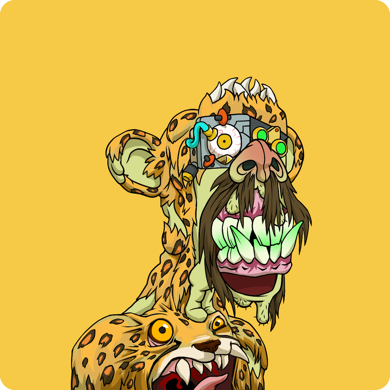 Yuga Labs - Mutant Ape Yacht Club - NFT # 19375