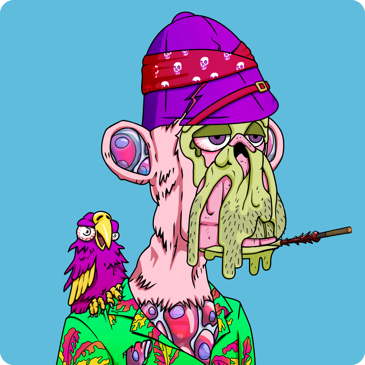 Yuga Labs - Mutant Ape Yacht Club - NFT # 14898