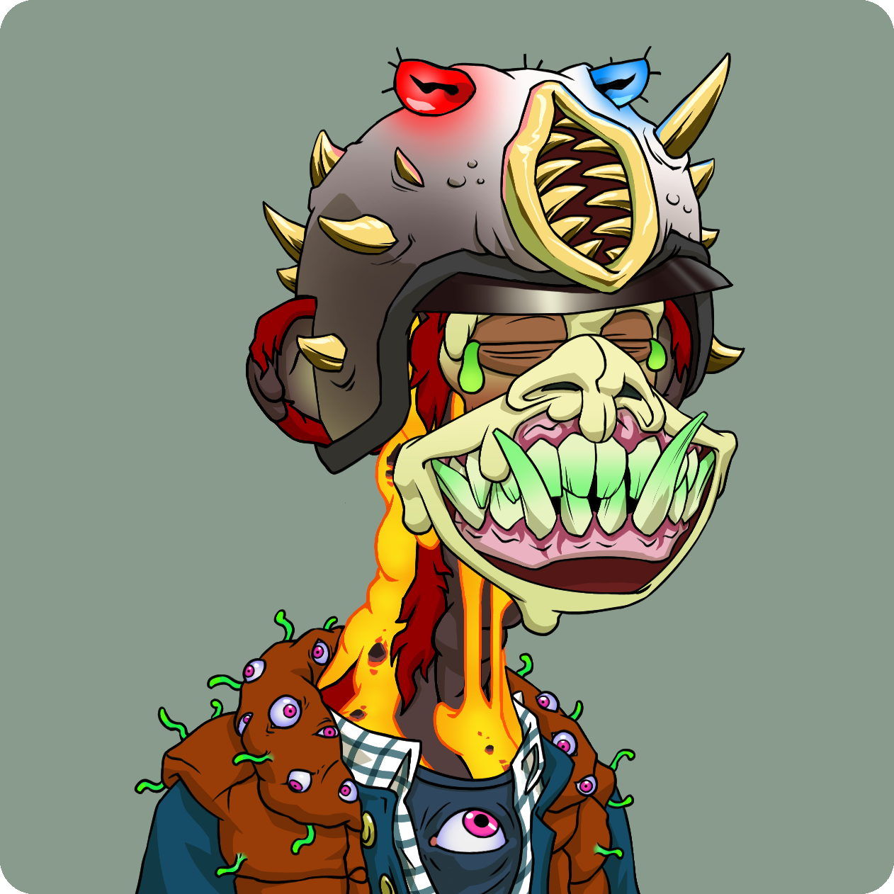 Yuga Labs - Mutant Ape Yacht Club - NFT # 8607