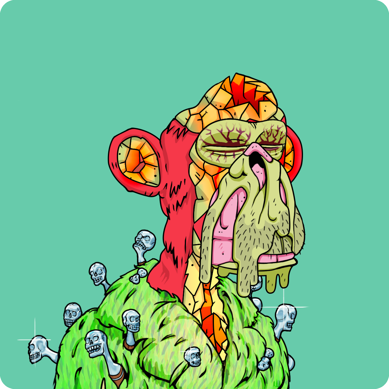 Yuga Labs - Mutant Ape Yacht Club - NFT # 3903