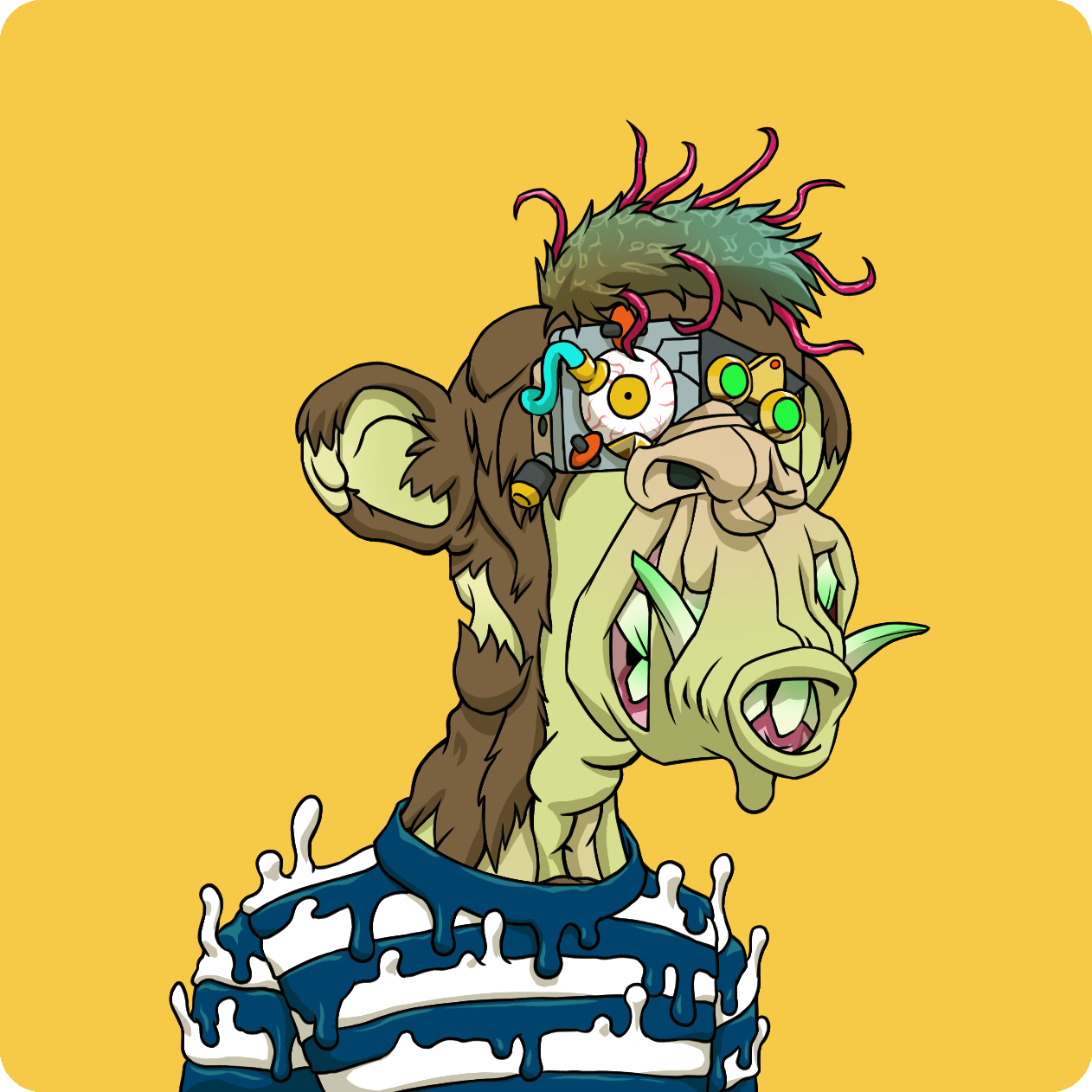 Yuga Labs - Mutant Ape Yacht Club - NFT # 8714