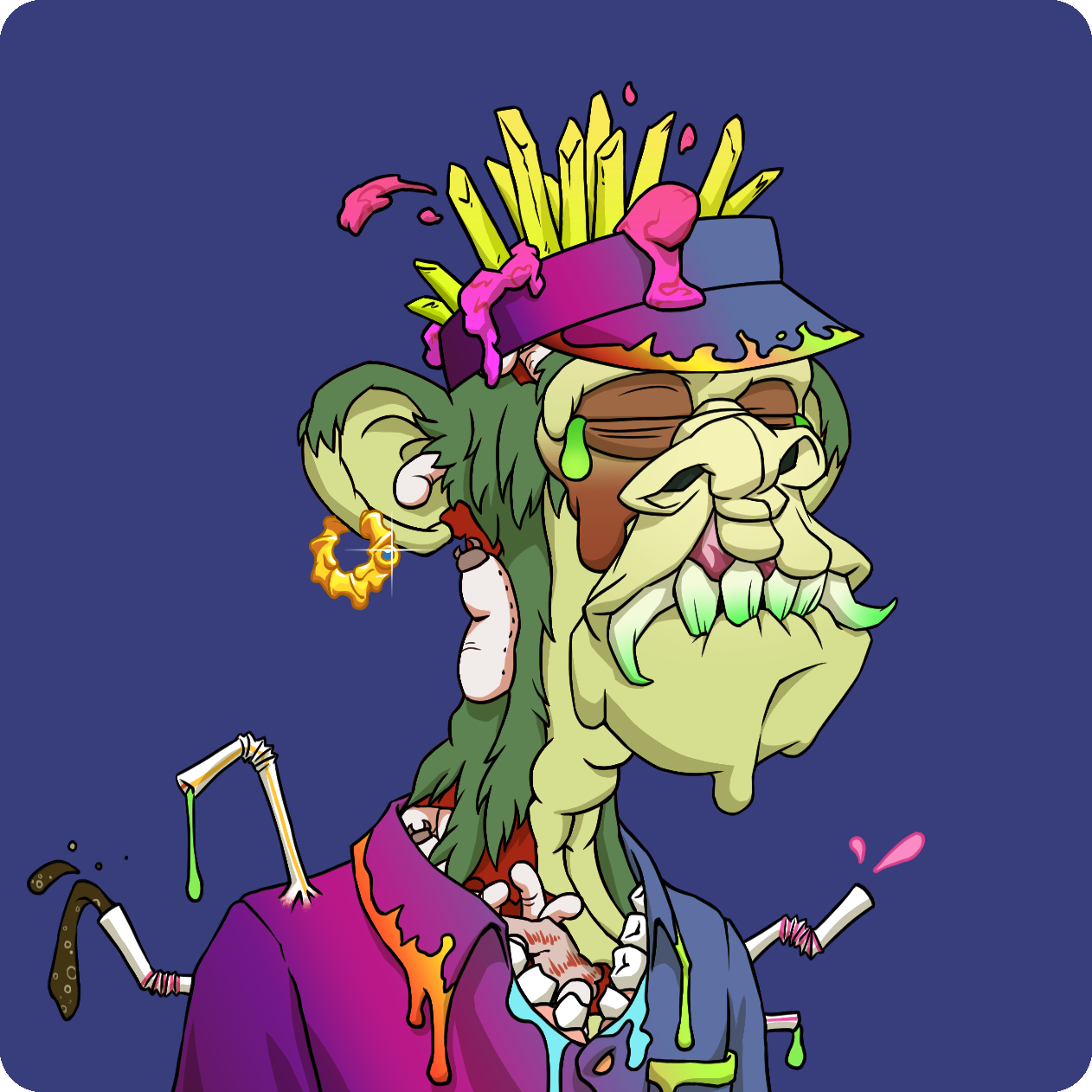 Yuga Labs - Mutant Ape Yacht Club - NFT # 11163