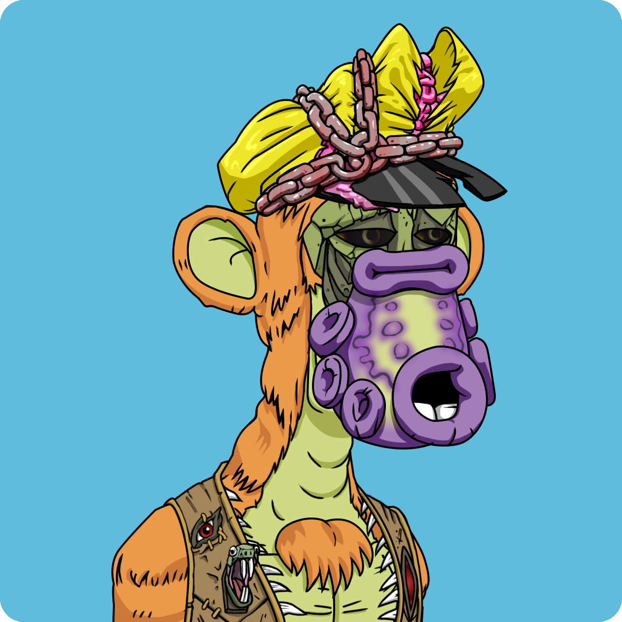 Yuga Labs - Mutant Ape Yacht Club - NFT # 19860