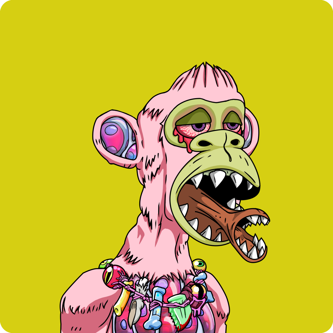 Yuga Labs - Mutant Ape Yacht Club - NFT # 15768