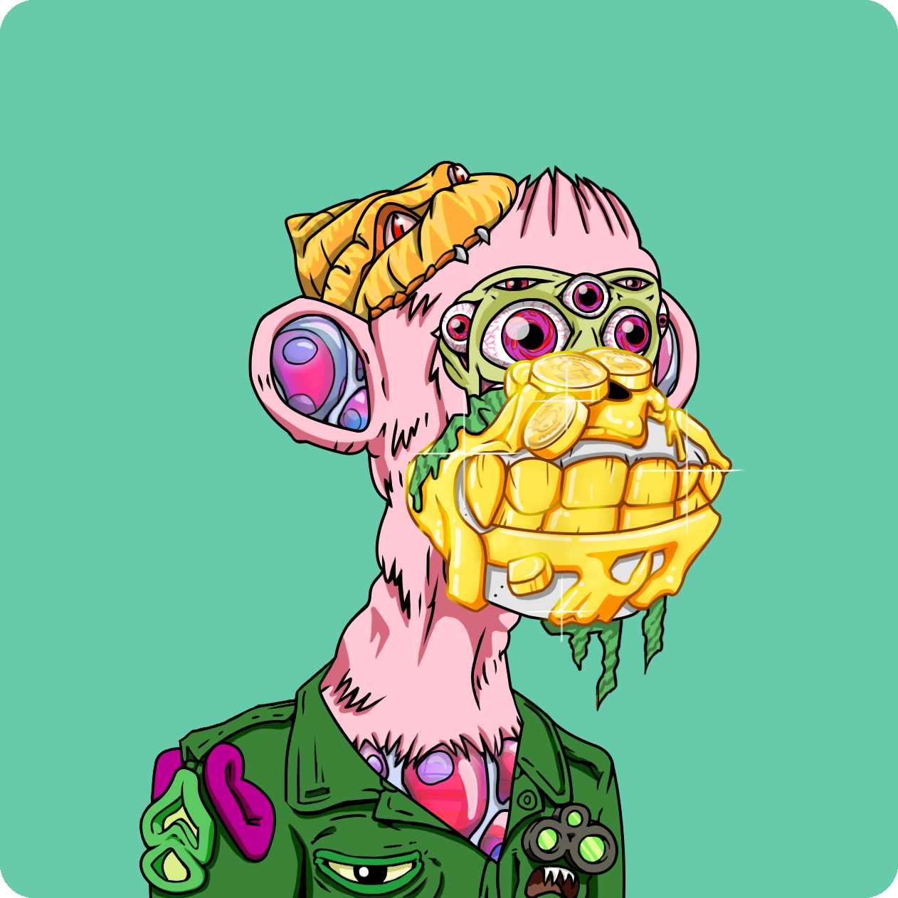 Yuga Labs - Mutant Ape Yacht Club - NFT # 989