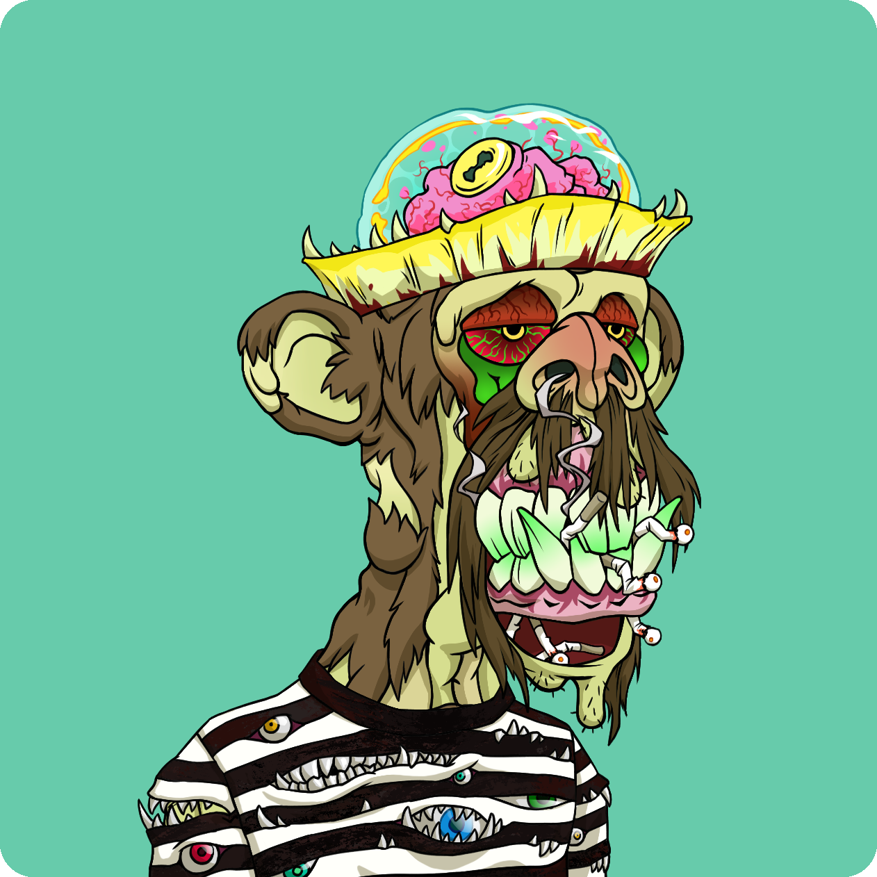 Yuga Labs - Mutant Ape Yacht Club - NFT # 3786