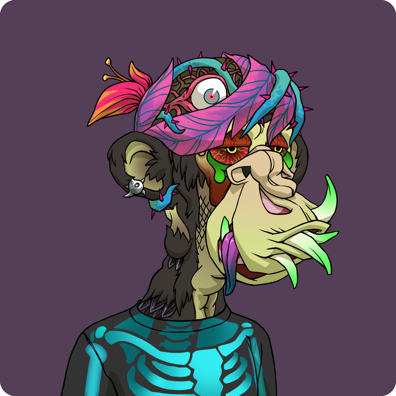 Yuga Labs - Mutant Ape Yacht Club - NFT # 16411