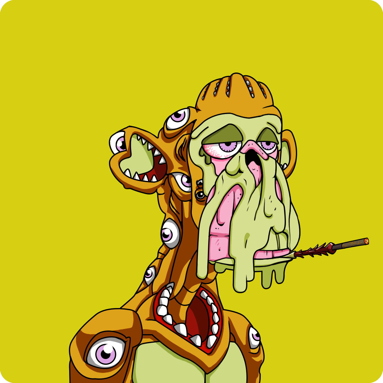 Yuga Labs - Mutant Ape Yacht Club - NFT # 2823