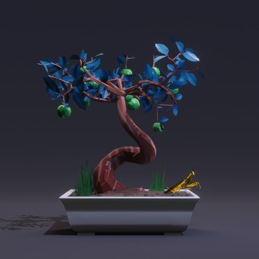 ZENFT Garden Society - Bonsai - Bonsai #8266 - NFT # 8266