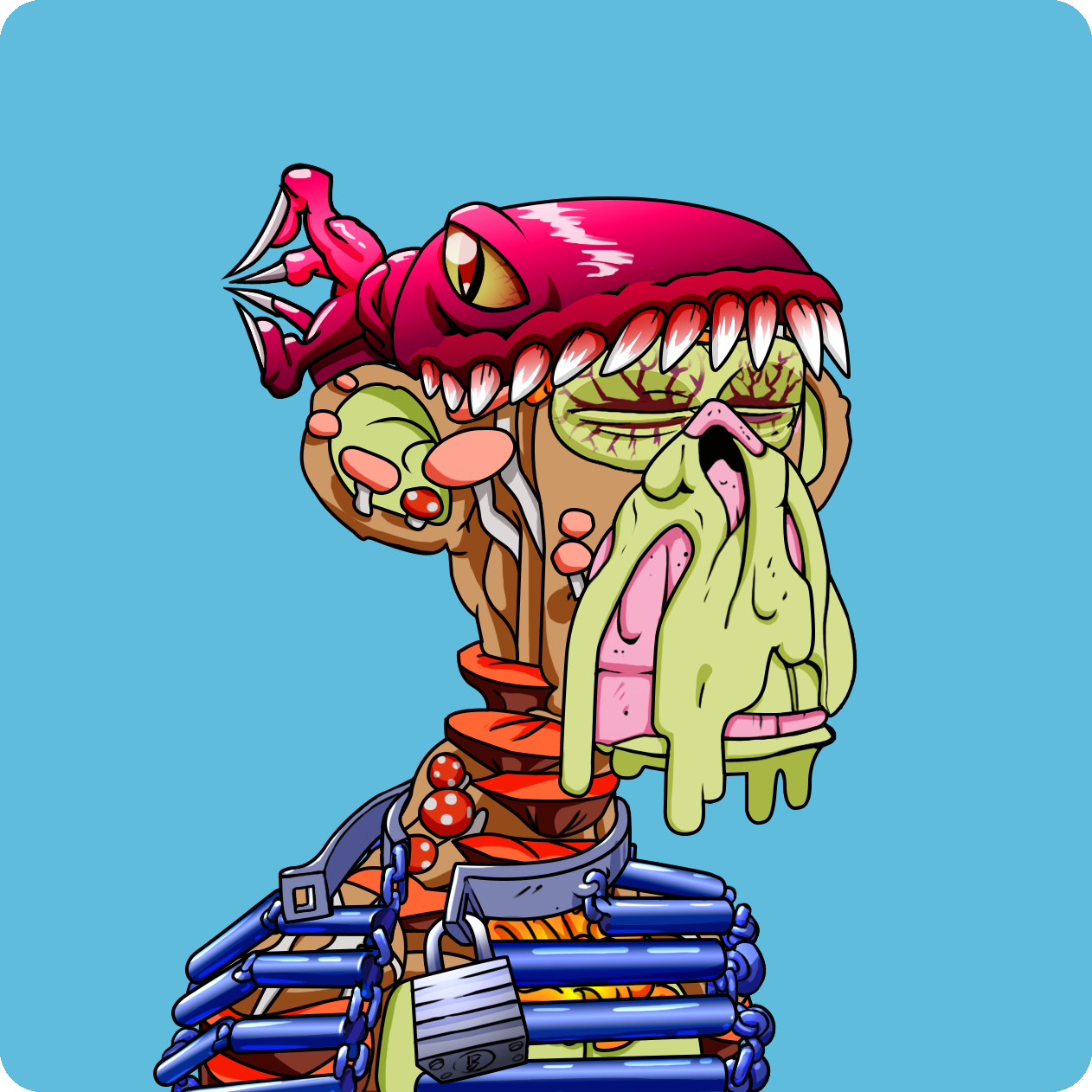 Yuga Labs - Mutant Ape Yacht Club - NFT # 826