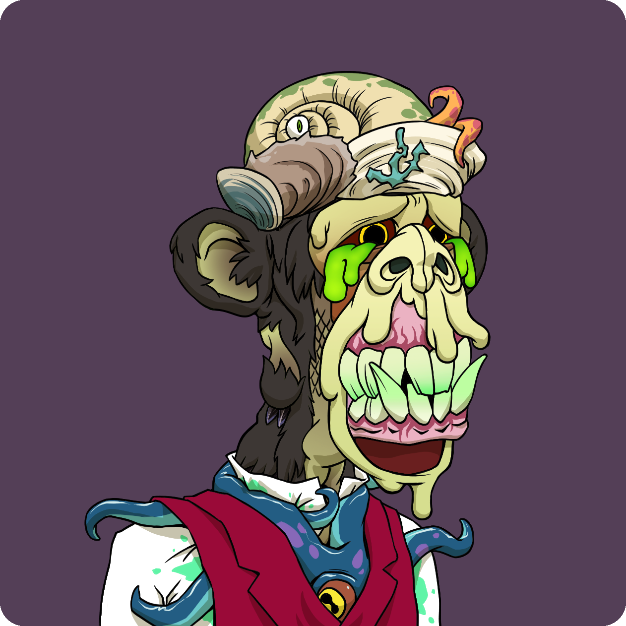 Yuga Labs - Mutant Ape Yacht Club - NFT # 394