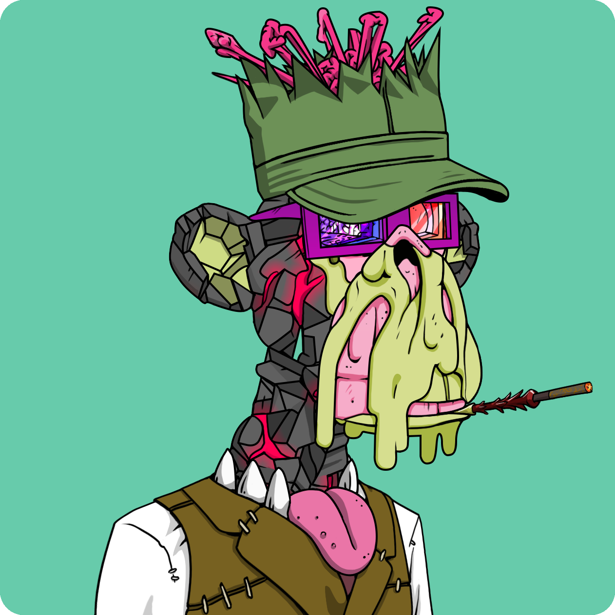 Yuga Labs - Mutant Ape Yacht Club - NFT # 19280