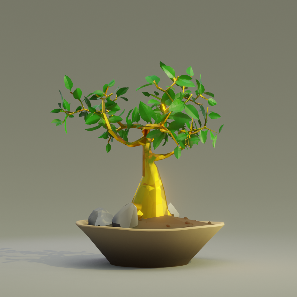 ZENFT Garden Society - Bonsai - Bonsai #8215 - NFT # 8215