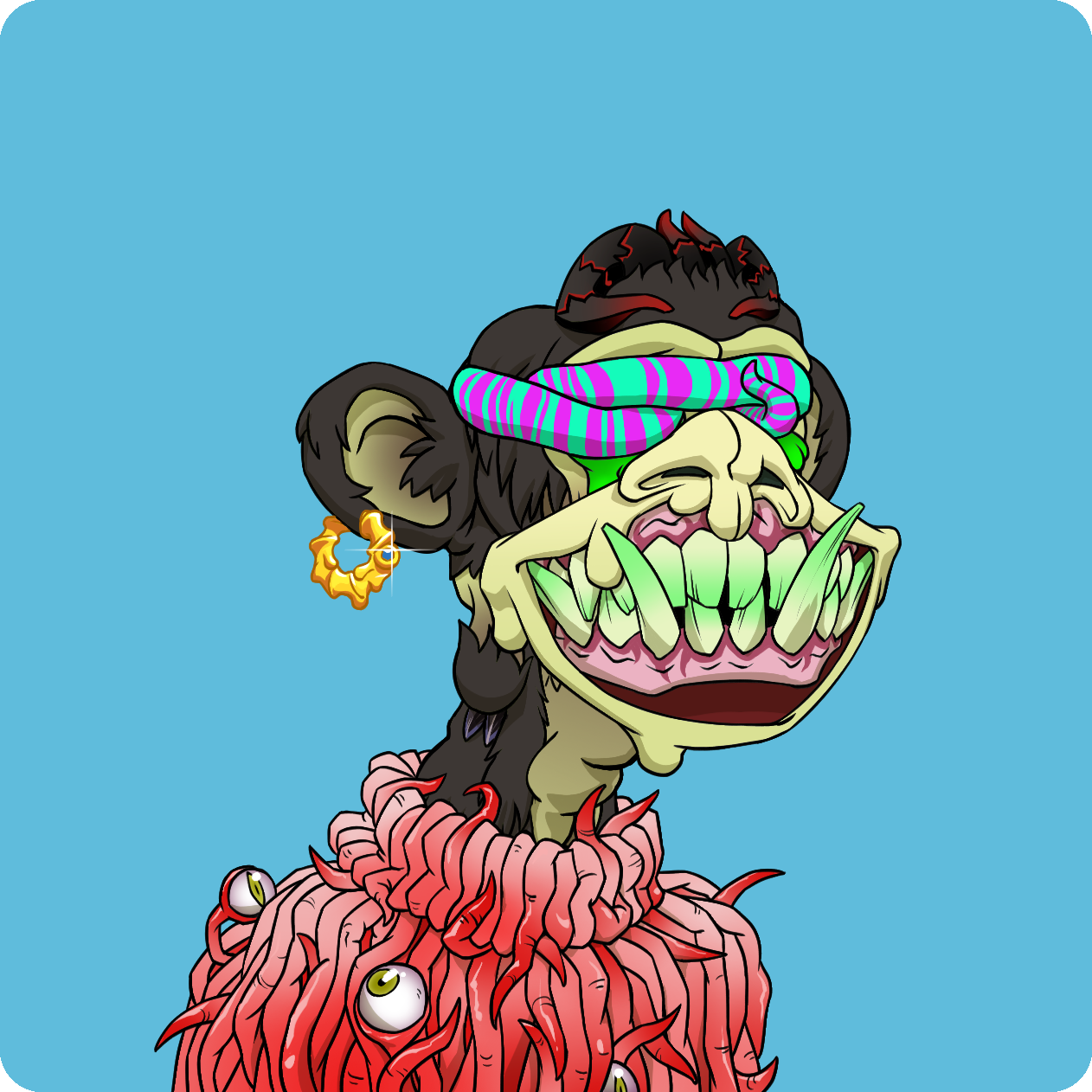 Yuga Labs - Mutant Ape Yacht Club - NFT # 9415